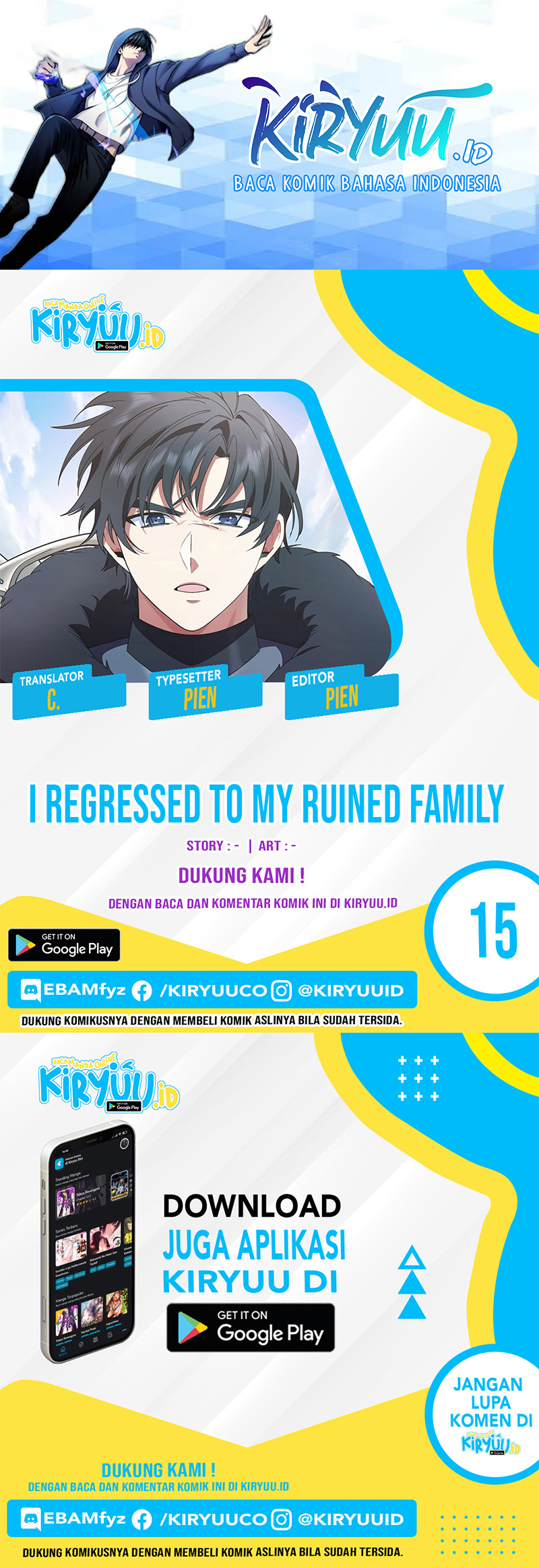 I Regressed to My Ruined Family Chapter 15 Image 0