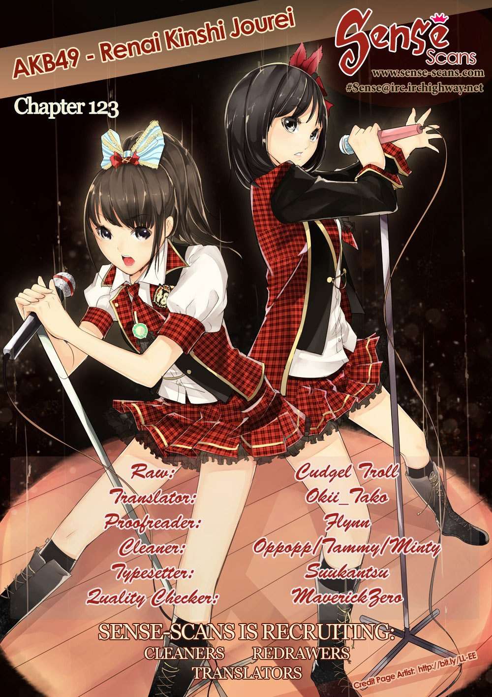 AKB49 – Renai Kinshi Jourei Chapter 123 Image 1