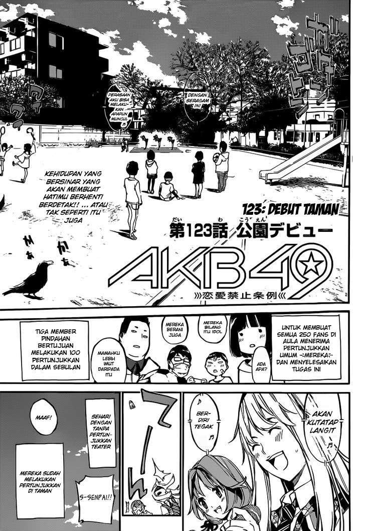 AKB49 – Renai Kinshi Jourei Chapter 123 Image 4