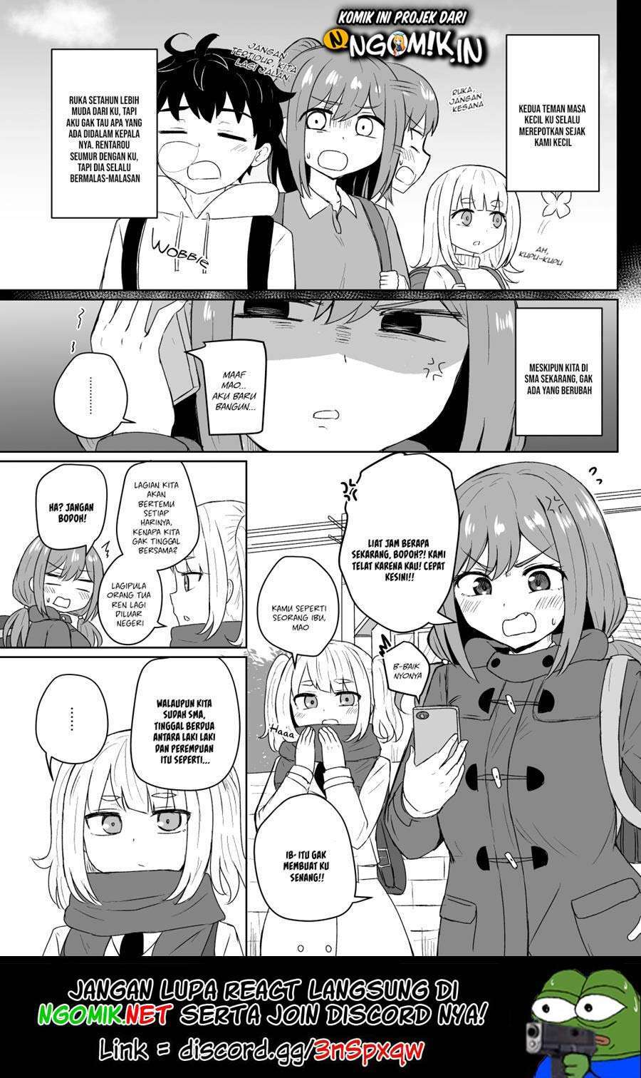 Before I Knew It, My Troublesome Childhood Friends Grew Up Chapter 01 Image 1