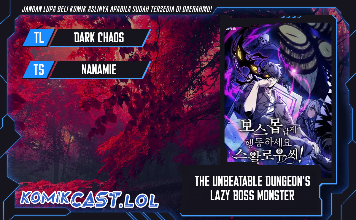 The Unbeatable Dungeon’s Lazy Boss Monster Chapter 20 Image 0