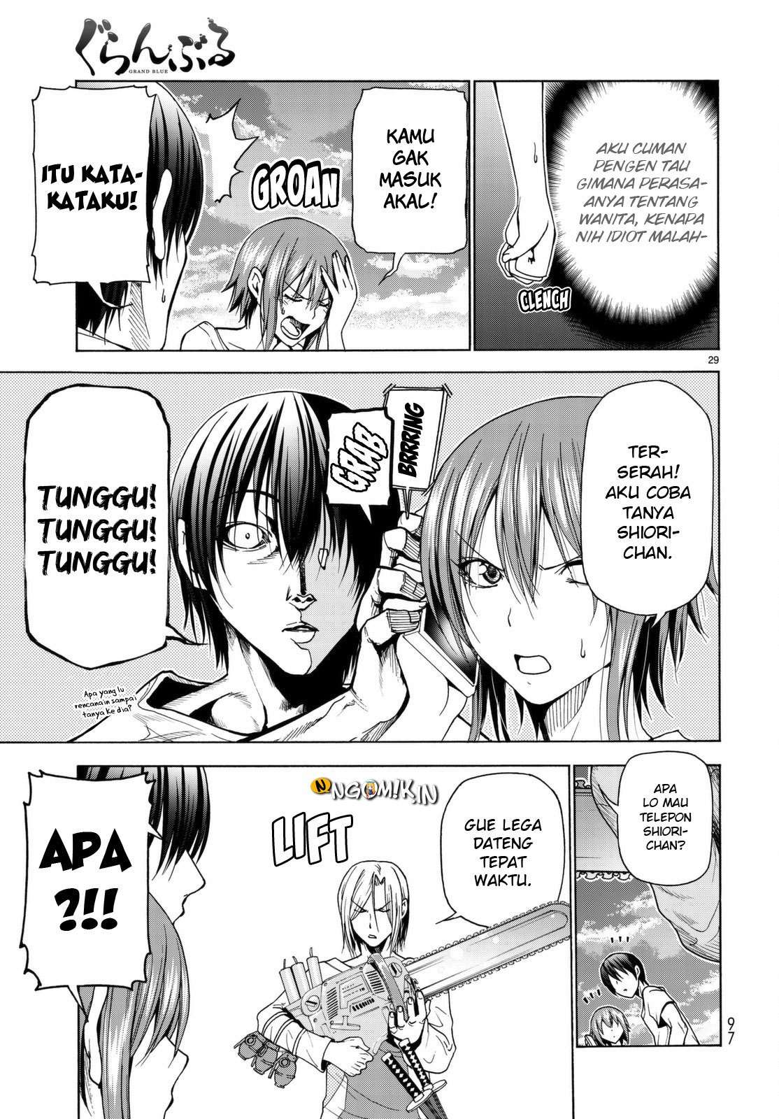 Grand Blue Chapter 36 Image 33