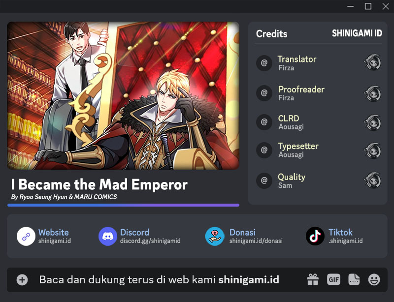 I Became the Mad Emperor Chapter 34 Image 0