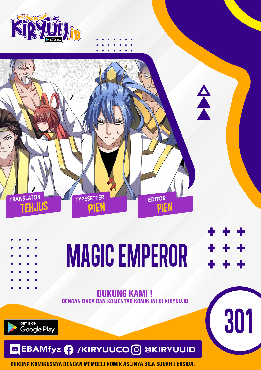 Magic Emperor Chapter 301 Image 0