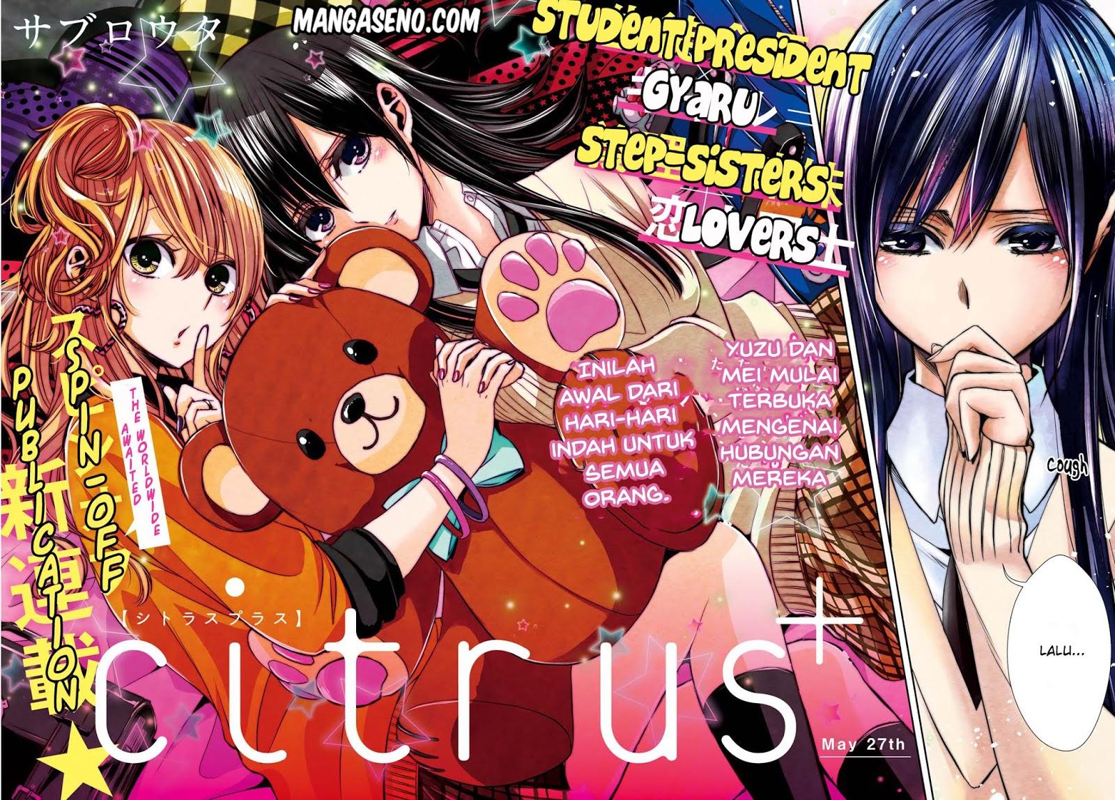 Citrus+ Chapter 1 Image 1