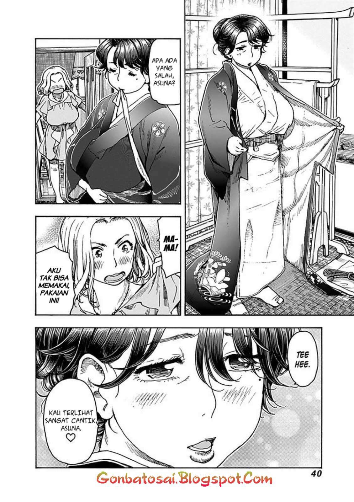 Ashitaba-san Chi no Muko Kurashi Chapter 34 Image 15