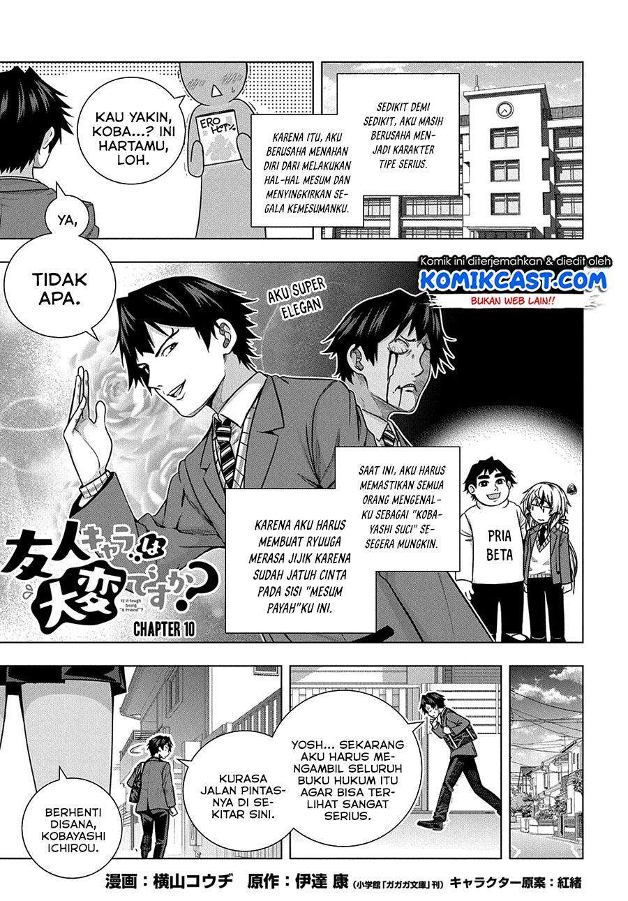 Is it Tough Being a Friend? Chapter 10 Image 2