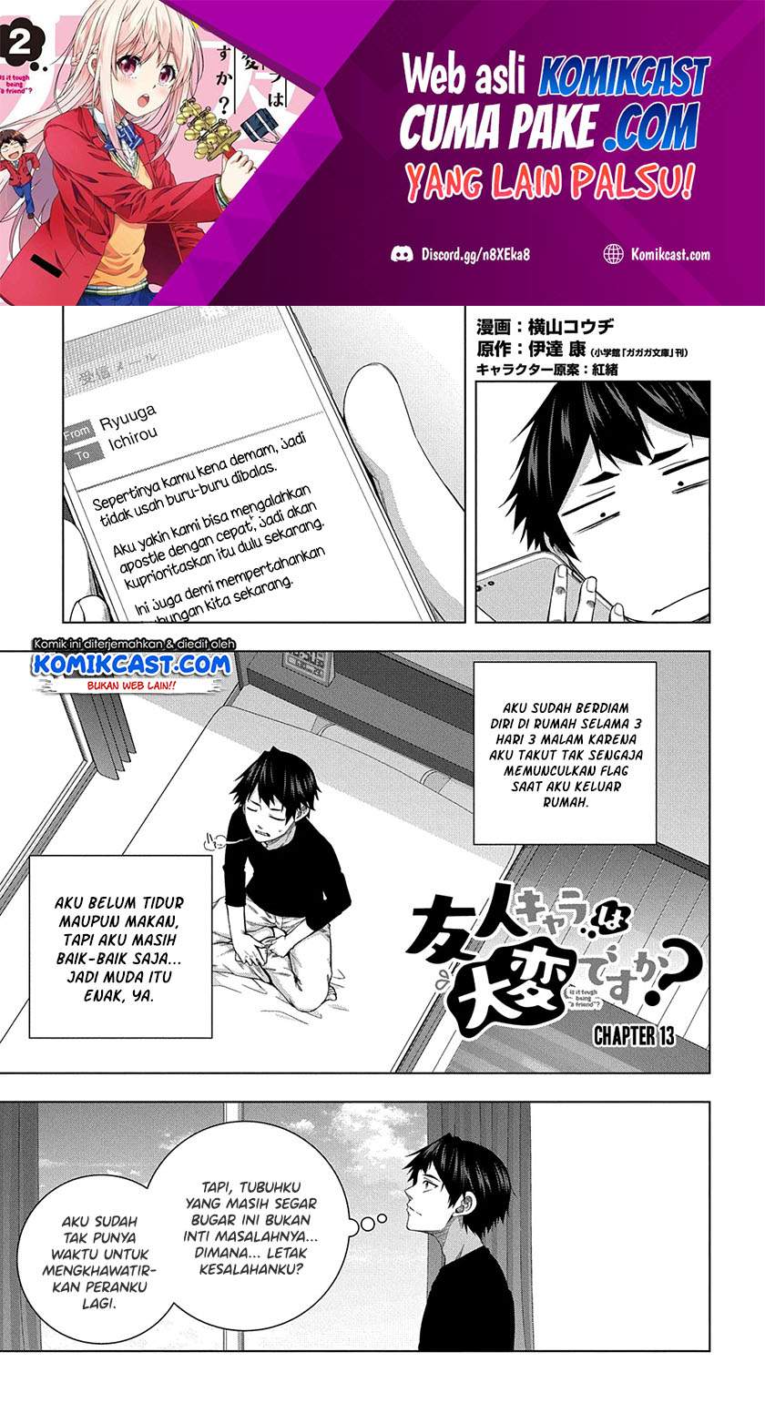 Is it Tough Being a Friend? Chapter 13 Image 1