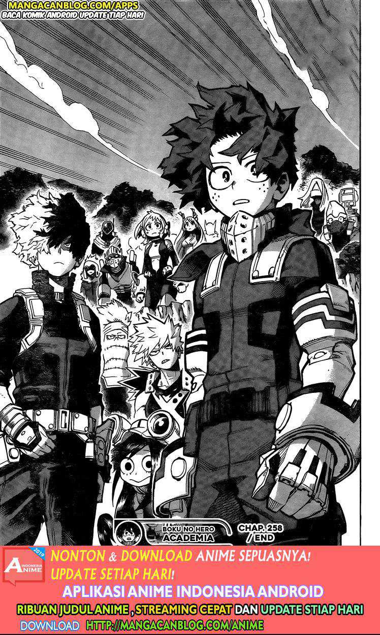 Boku no Hero Academia Chapter 258 Image 14