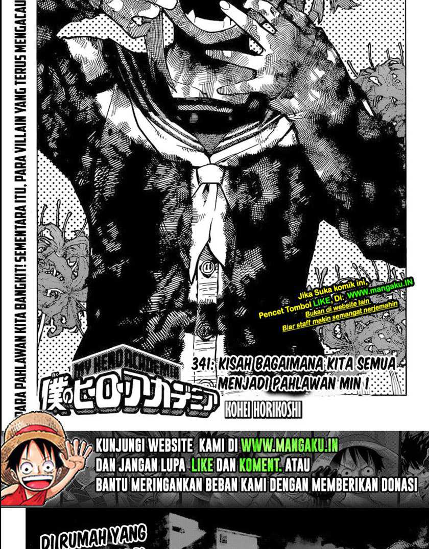 Boku no Hero Academia Chapter 341 Image 1