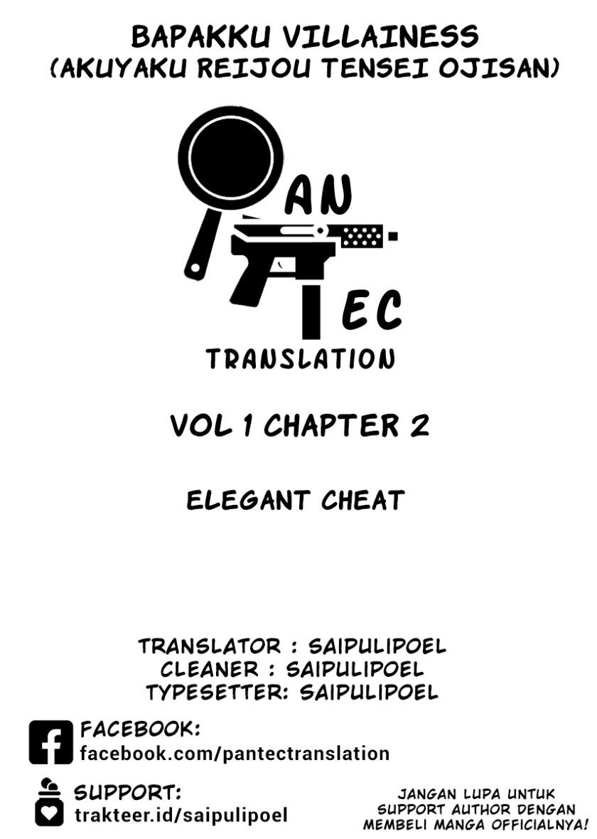 Akuyaku Reijou Tensei Oji-san Chapter 02 Image 0