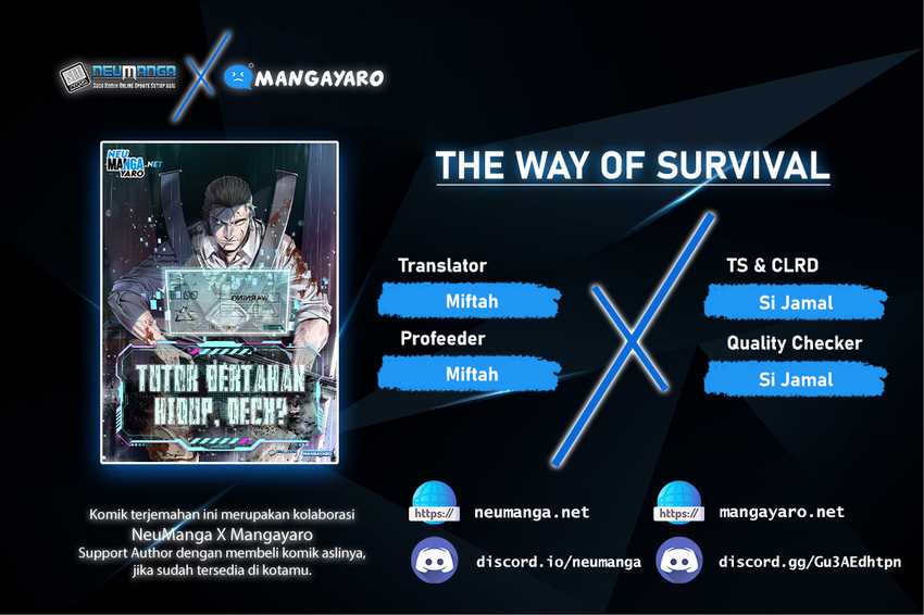 The Way Of Survival Chapter 01 Image 0