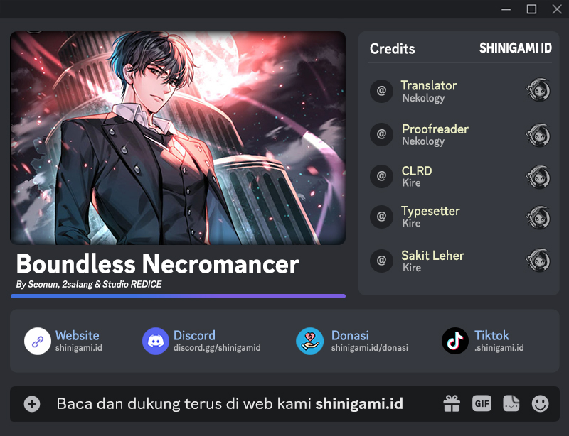 Boundless Necromancer Chapter 48 Image 0