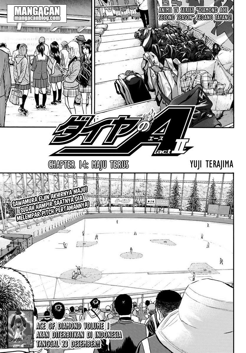 Diamond no Ace Act 2 Chapter 14 Image 0