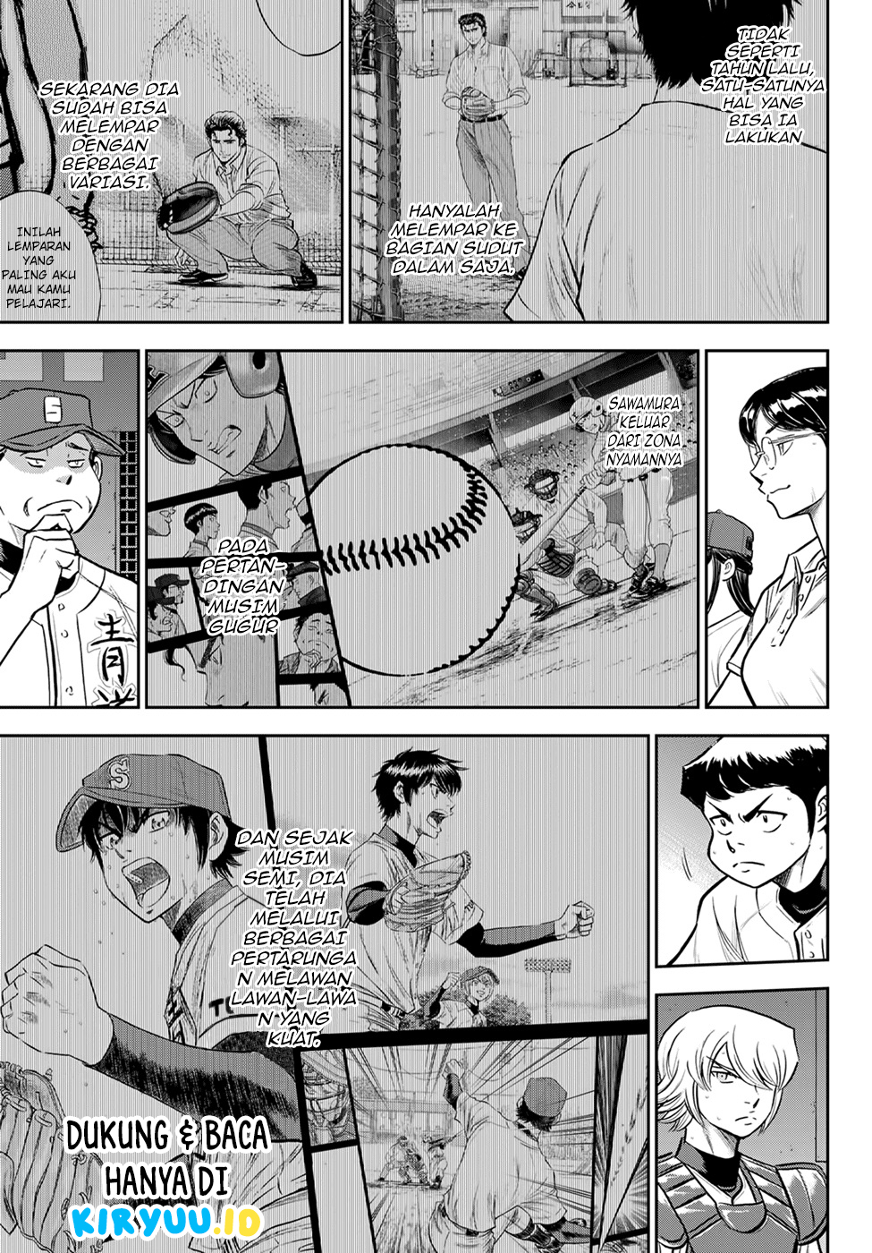 Diamond no Ace Act 2 Chapter 289 Image 14