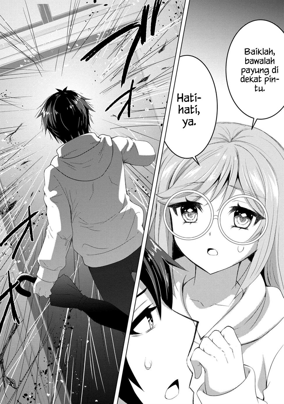 Konbini Goto Kara Tasuketa Jimi Tenin ga, Onaji Kurasu no Ubude Kawaii Gyarudatta Chapter 03.2 bahasa indonesia Image 16