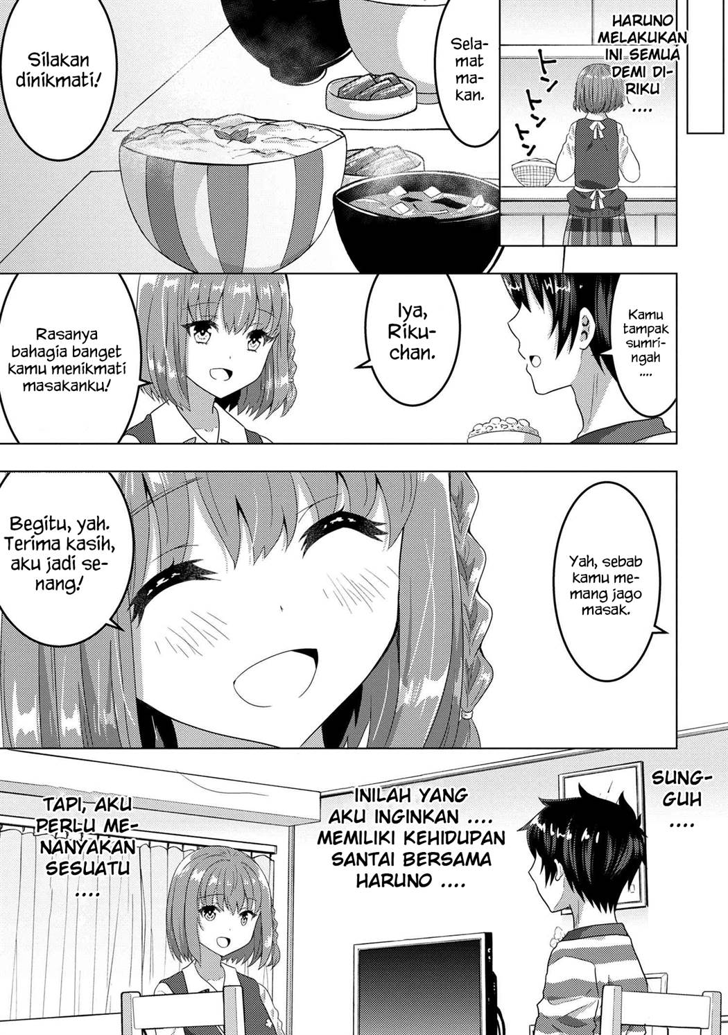 Konbini Goto Kara Tasuketa Jimi Tenin ga, Onaji Kurasu no Ubude Kawaii Gyarudatta Chapter 06.1 bahasa indonesia Image 4