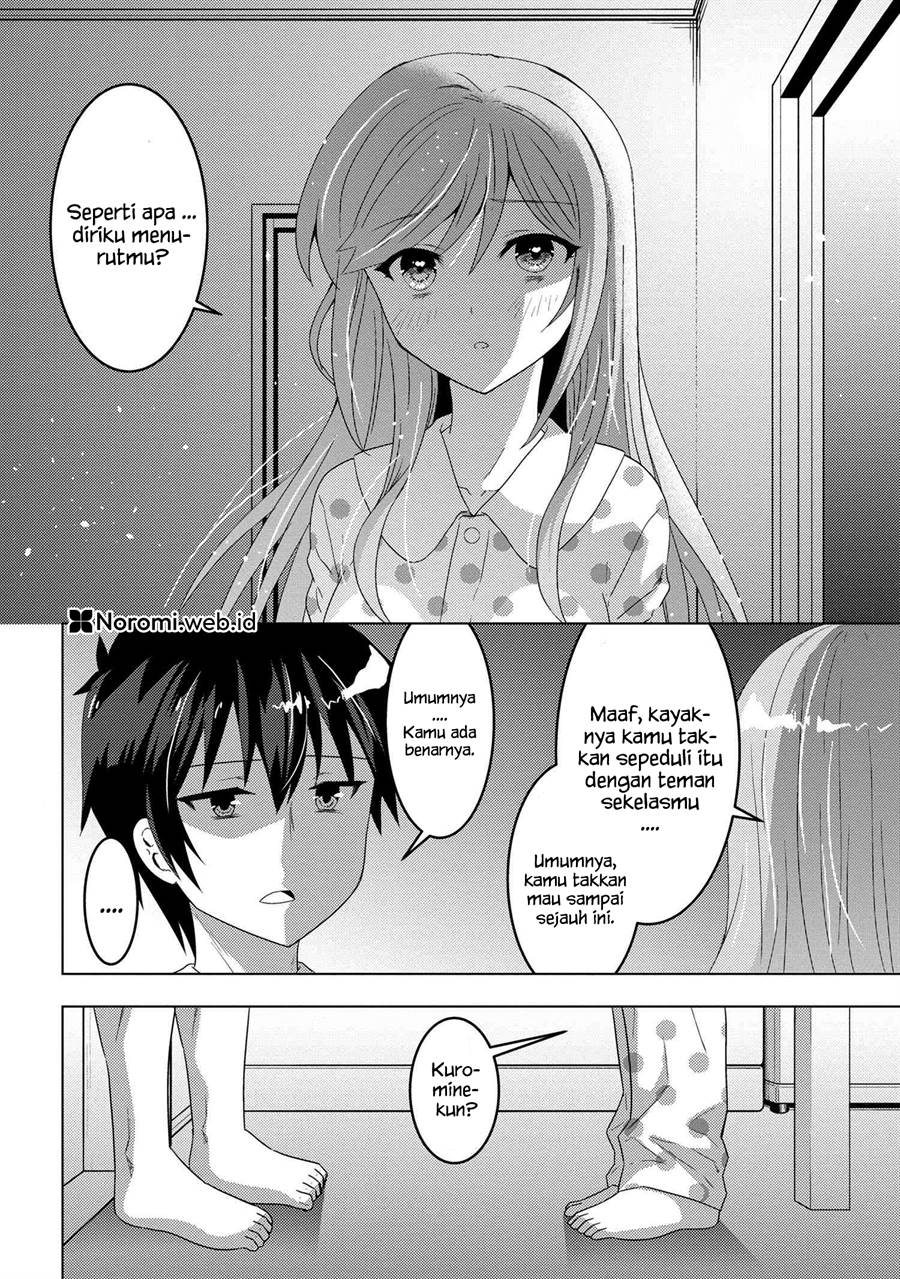 Konbini Goto Kara Tasuketa Jimi Tenin ga, Onaji Kurasu no Ubude Kawaii Gyarudatta Chapter 08.1 bahasa indonesia Image 1