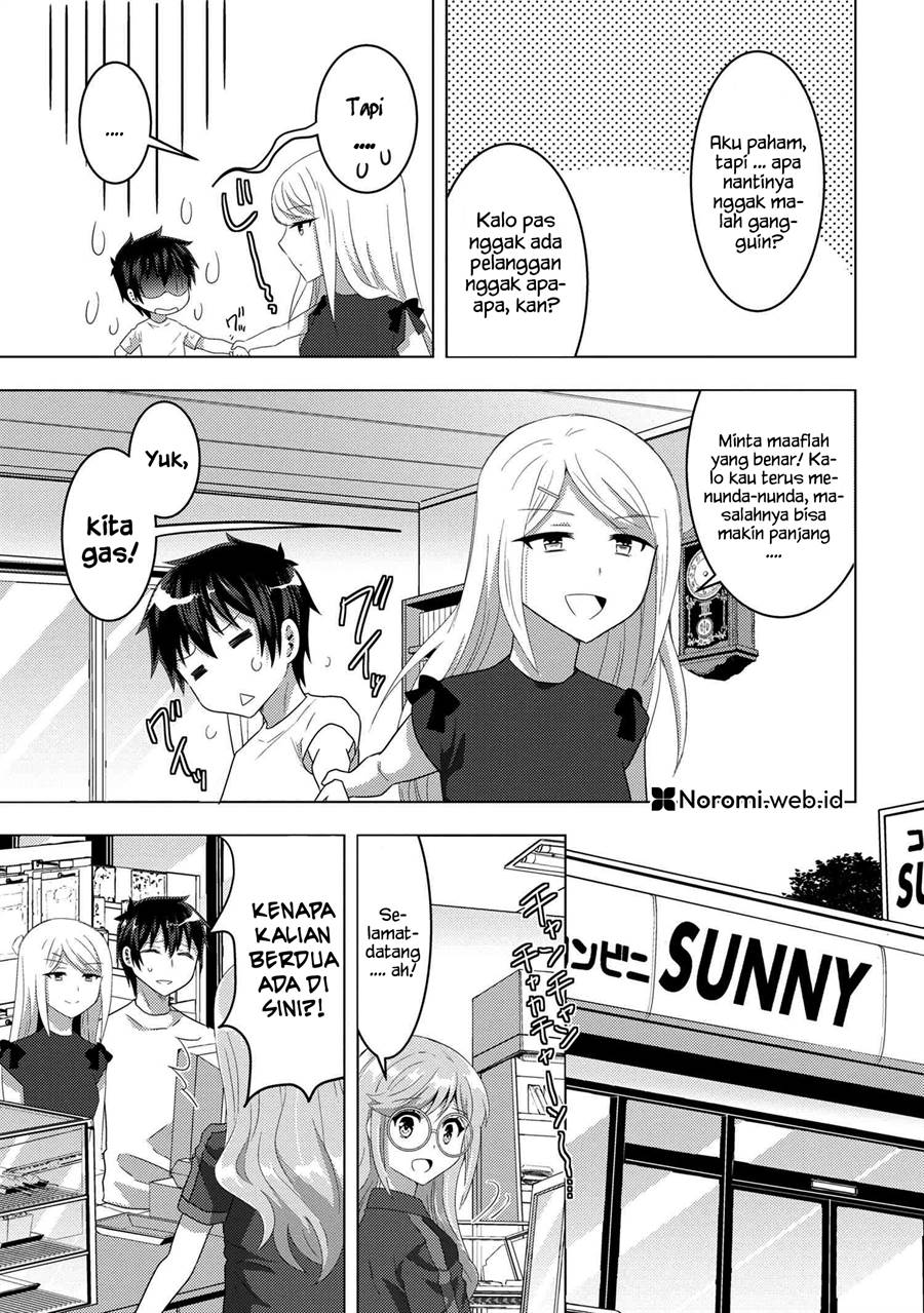 Konbini Goto Kara Tasuketa Jimi Tenin ga, Onaji Kurasu no Ubude Kawaii Gyarudatta Chapter 08.1 bahasa indonesia Image 16