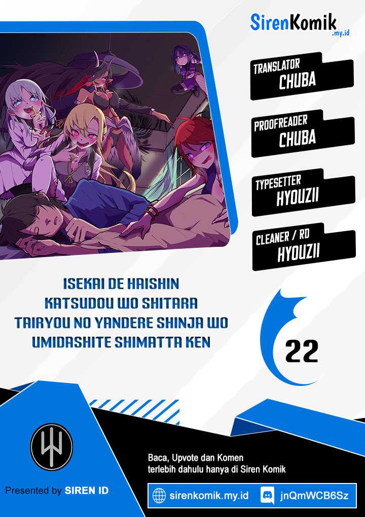 Isekai de Haishin Katsudou wo Shitara Tairyou no Yandere Shinja wo Umidashite Shimatta Ken Chapter 22 Image 0