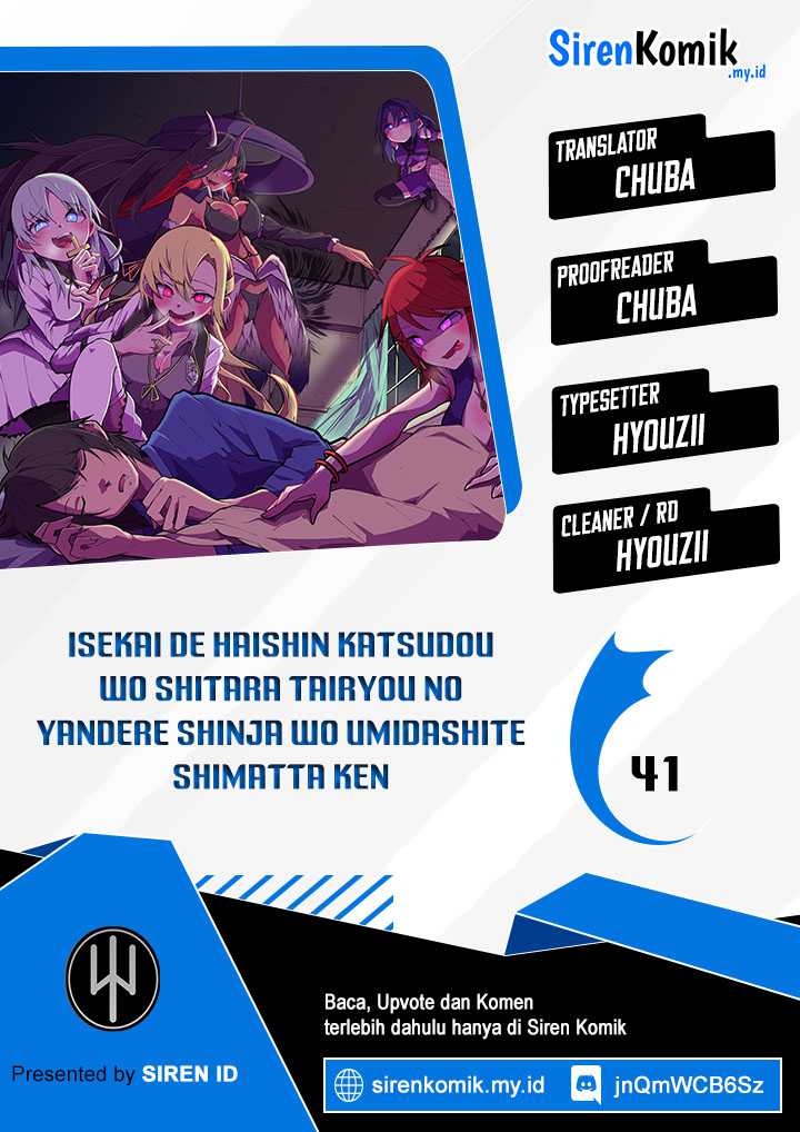 Isekai de Haishin Katsudou wo Shitara Tairyou no Yandere Shinja wo Umidashite Shimatta Ken Chapter 41 Image 0