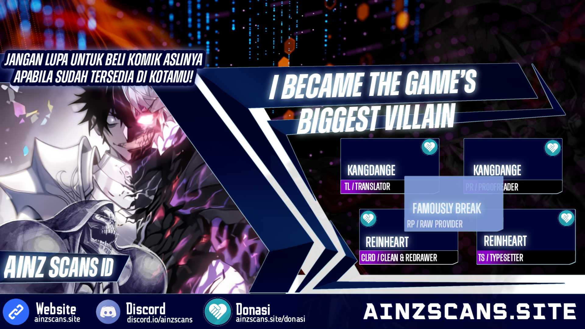 I Became The Game’s Biggest Villain Chapter 01 Bahasa Indonesia - Komikcast