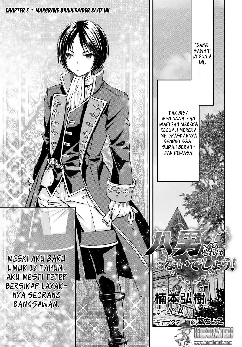 Hachinan tte Sore wa Nai Deshou Chapter 5 Image 1