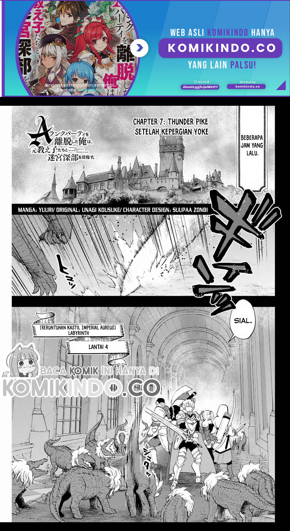 A Rank Party wo Ridatsu Shita Ore wa, Moto Oshiego Tachi to Meikyuu Shinbu wo Mezasu Chapter 07 Image 1