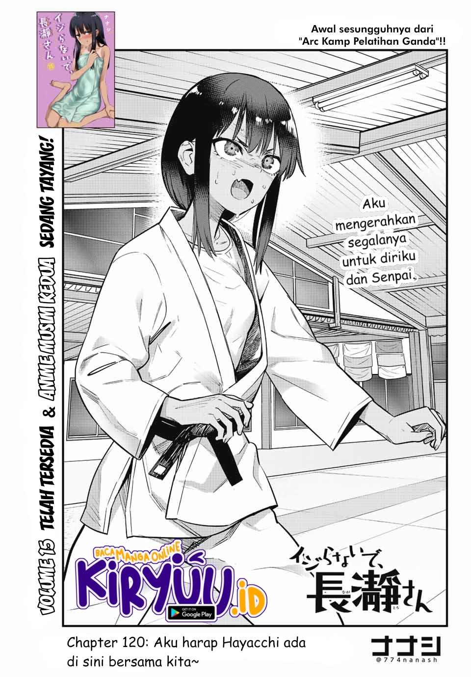 Ijiranaide, Nagatoro-san Chapter 120 Image 1