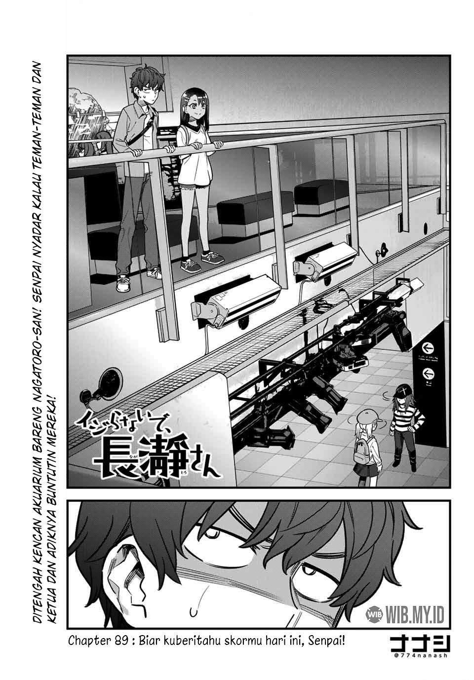 Ijiranaide, Nagatoro-san Chapter 89 Image 1