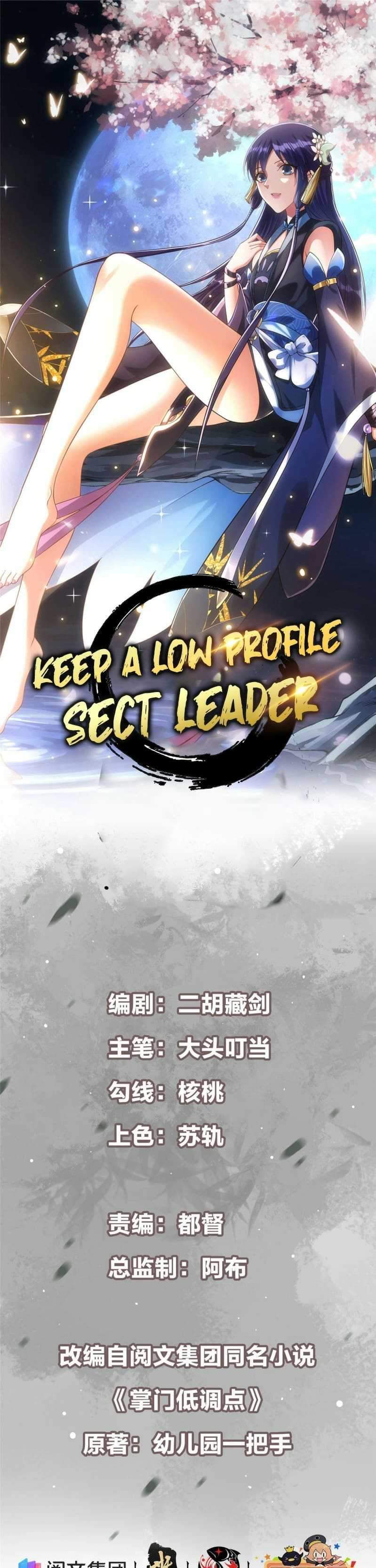 Keep A Low Profile, Sect Leader Chapter 01 Image 1