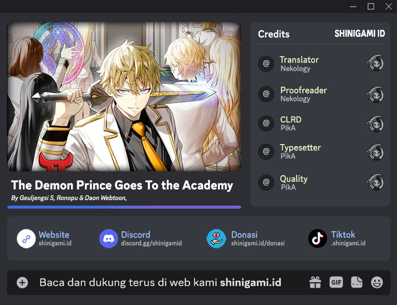 The Demon Prince goes to the Academy Chapter 25 Image 0