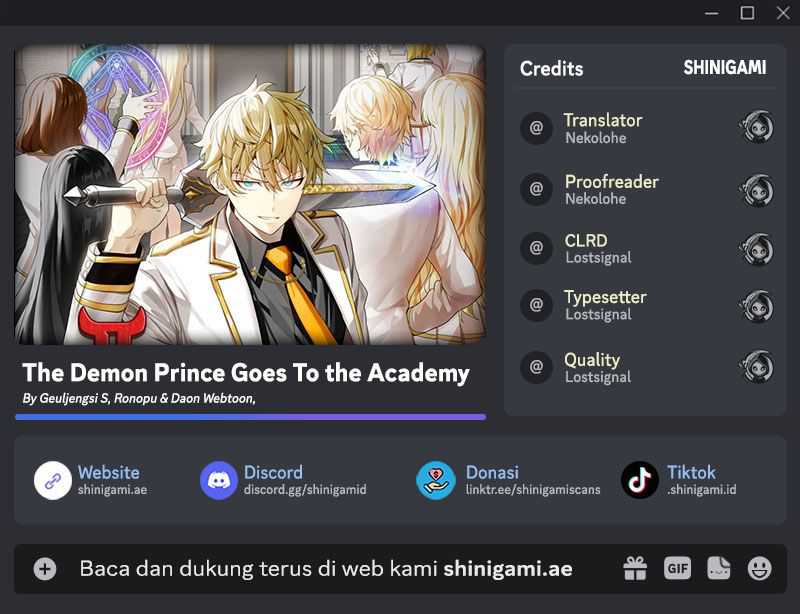 The Demon Prince goes to the Academy Chapter 46 Image 0