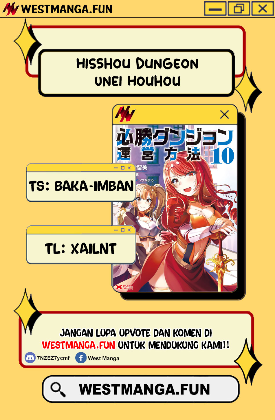 Hisshou Dungeon Unei Houhou Chapter 62 Image 0