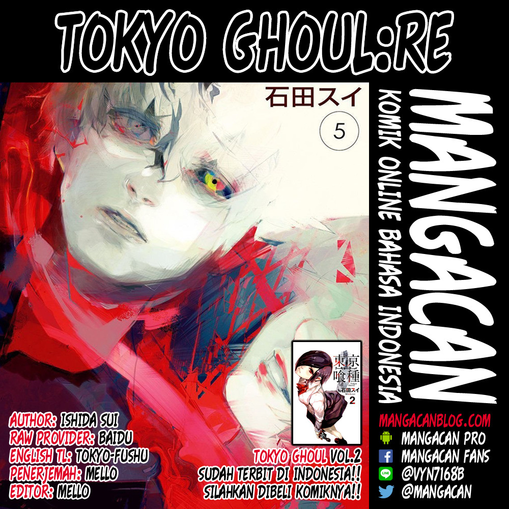 Tokyo Ghoul:re Chapter 100 Image 1