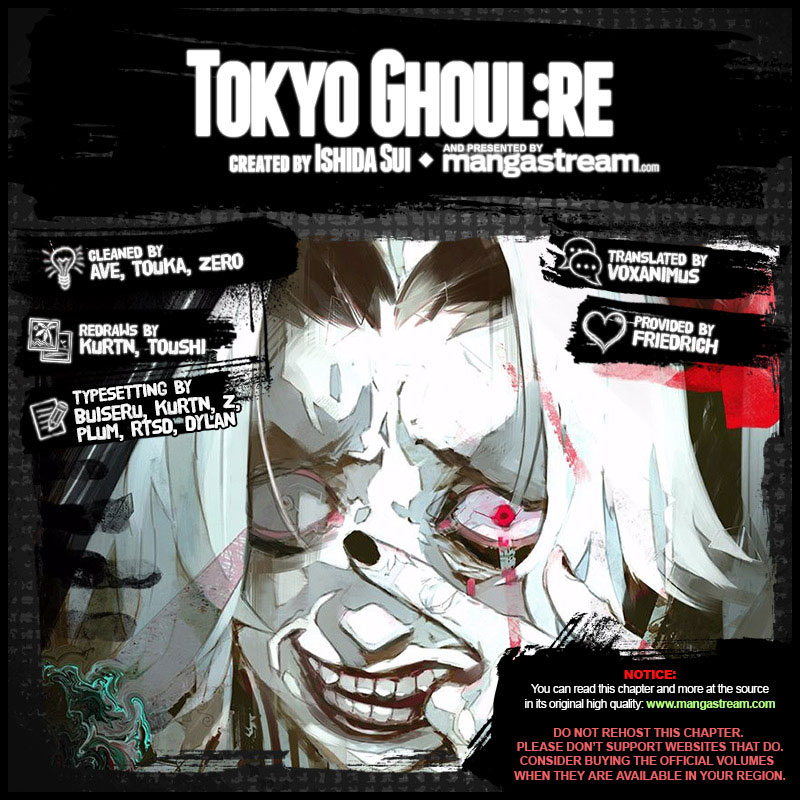 Tokyo Ghoul:re Chapter 179 end Image 1