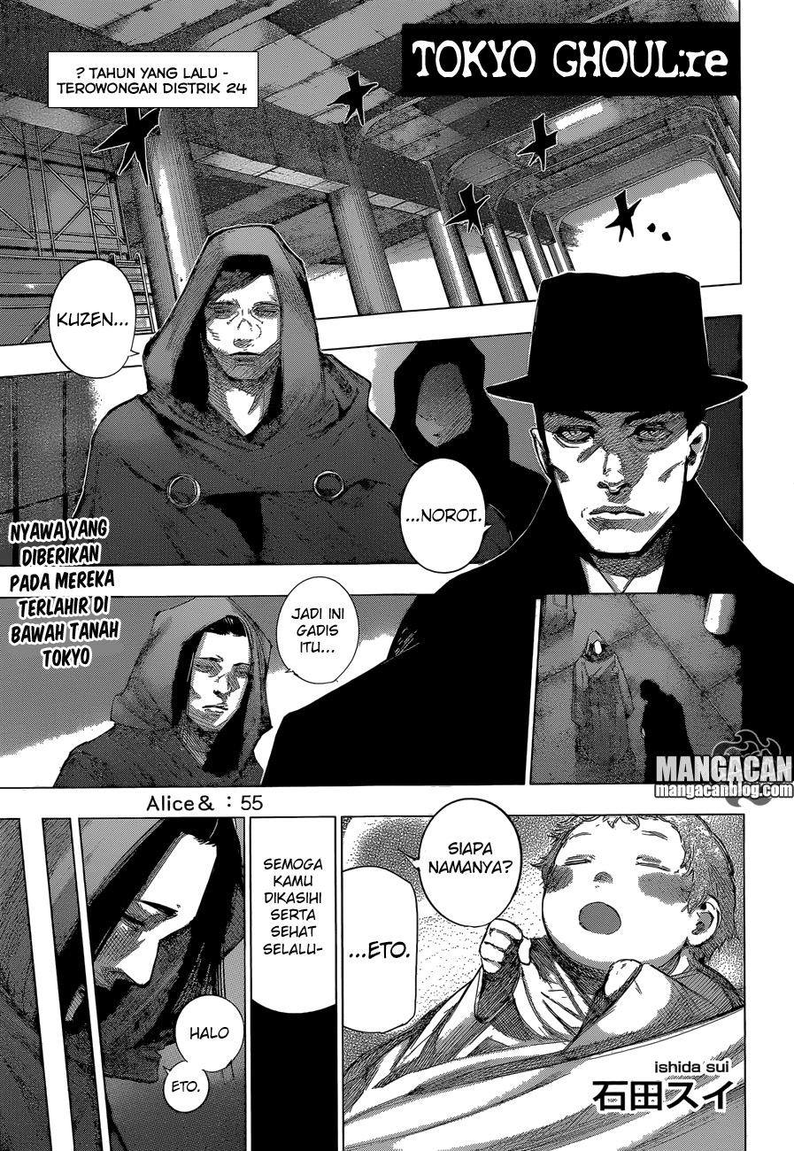 Tokyo Ghoul:re Chapter 55 Image 0