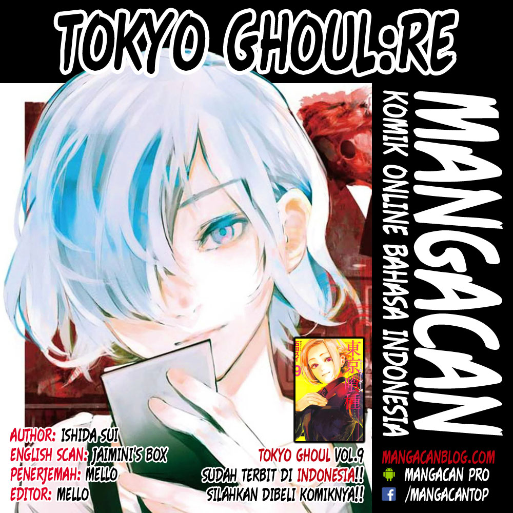 Tokyo Ghoul:re Chapter tokyo ghoulre 162 Image 1