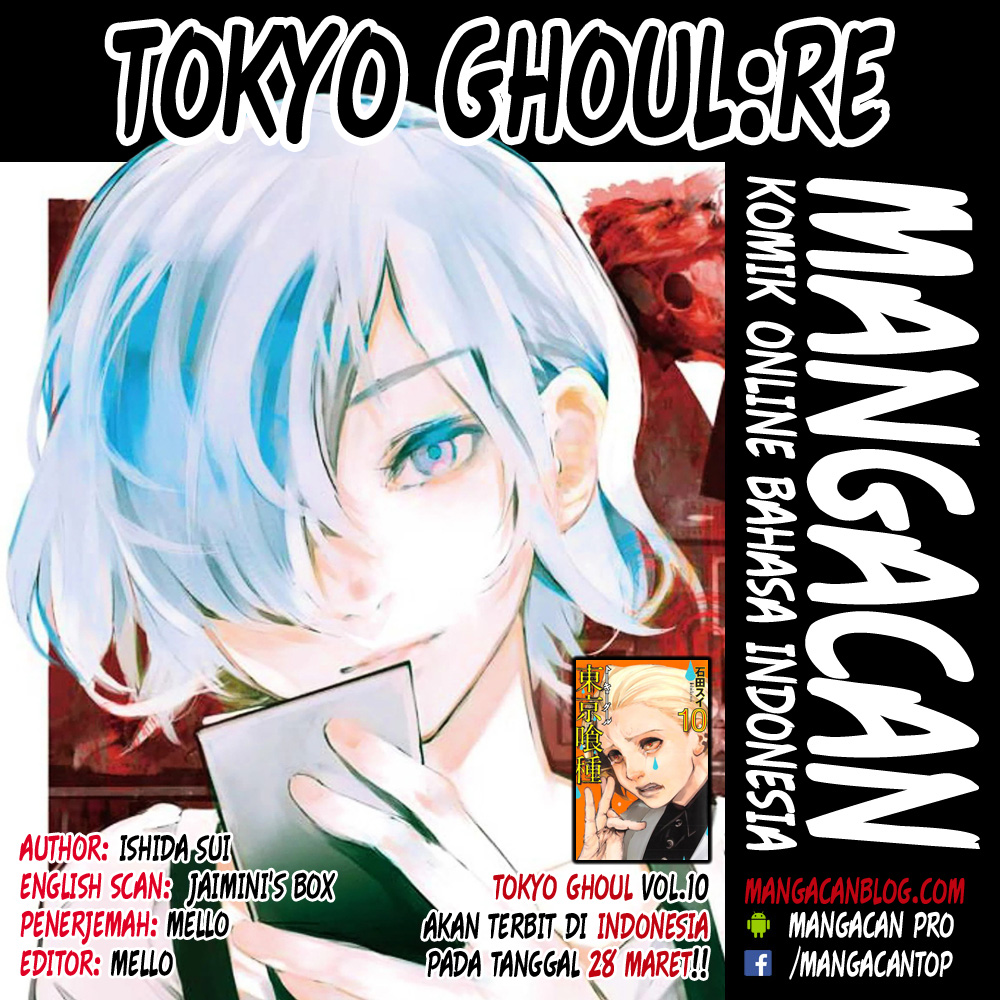 Tokyo Ghoul:re Chapter tokyo ghoulre 167 Image 1