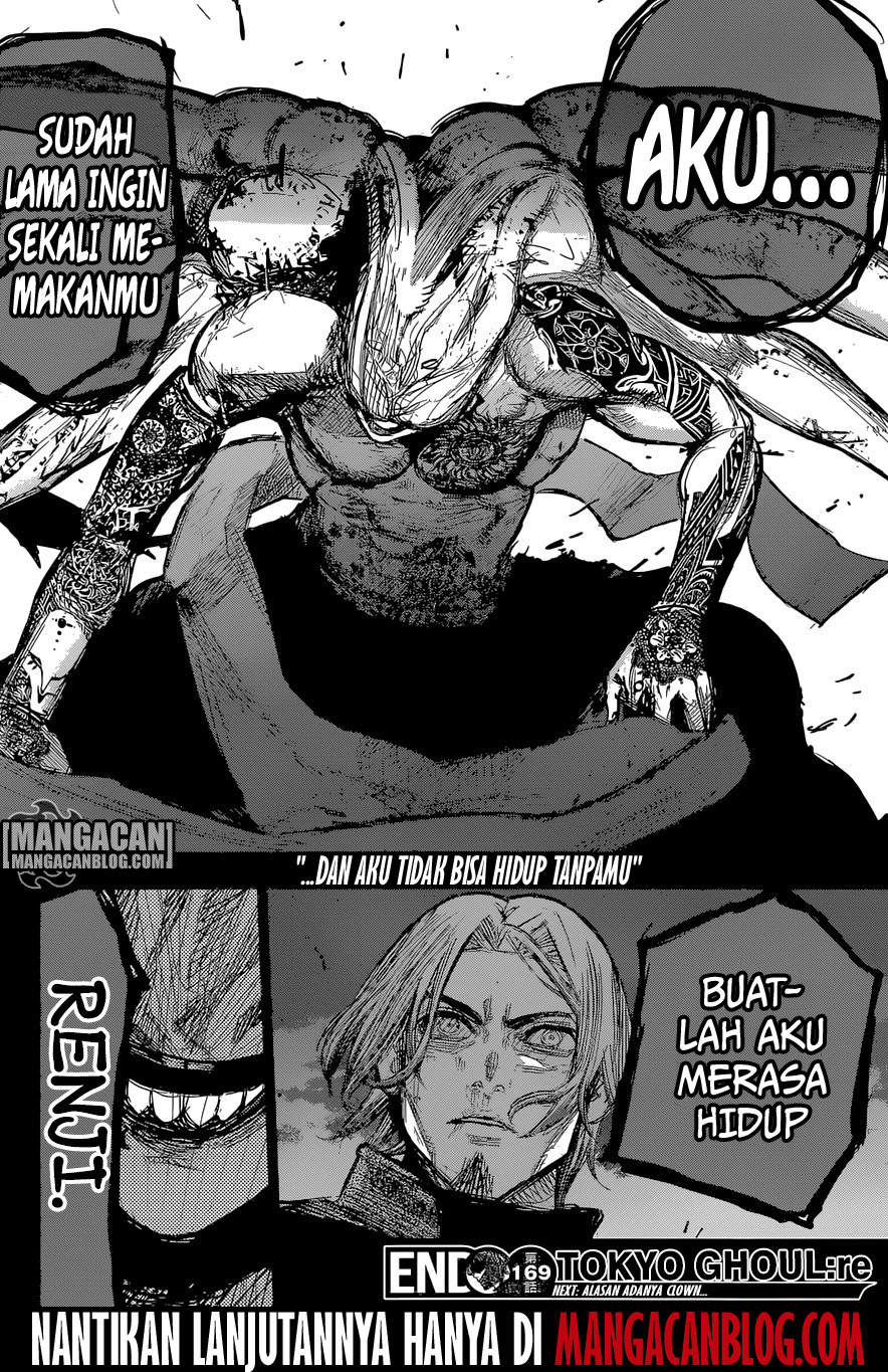 Tokyo Ghoul:re Chapter tokyo ghoulre 169 Image 18