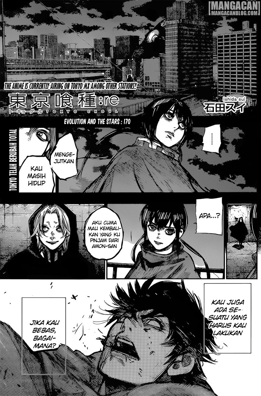 Tokyo Ghoul:re Chapter tokyo ghoulre 170 Image 0