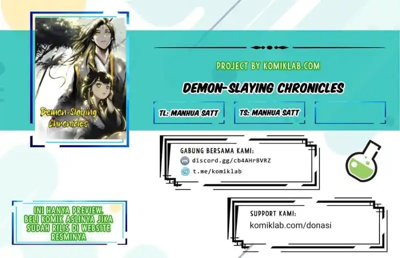 Demon-Slaying Chronicles Chapter 02 Image 0