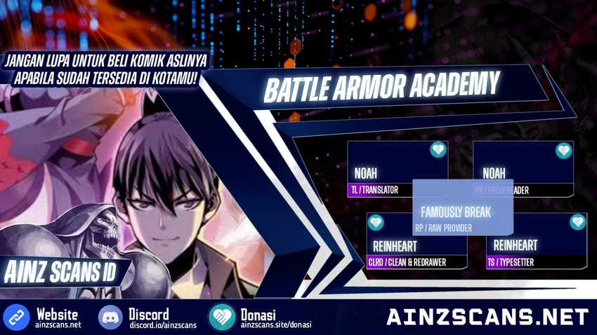 Battle Armor Academy Chapter 01 Image 0