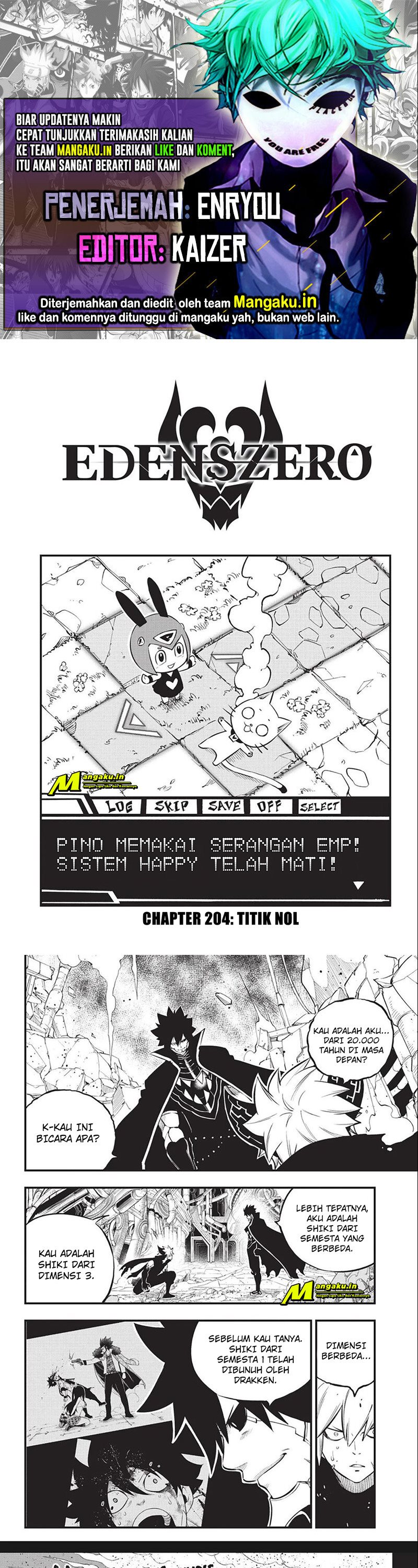 Eden’s Zero Chapter 204 Image 0