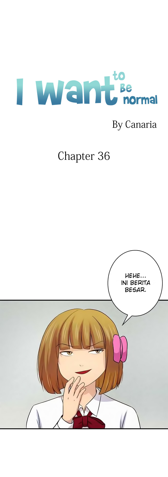 I Want to Be Normal Chapter 36 Image 3