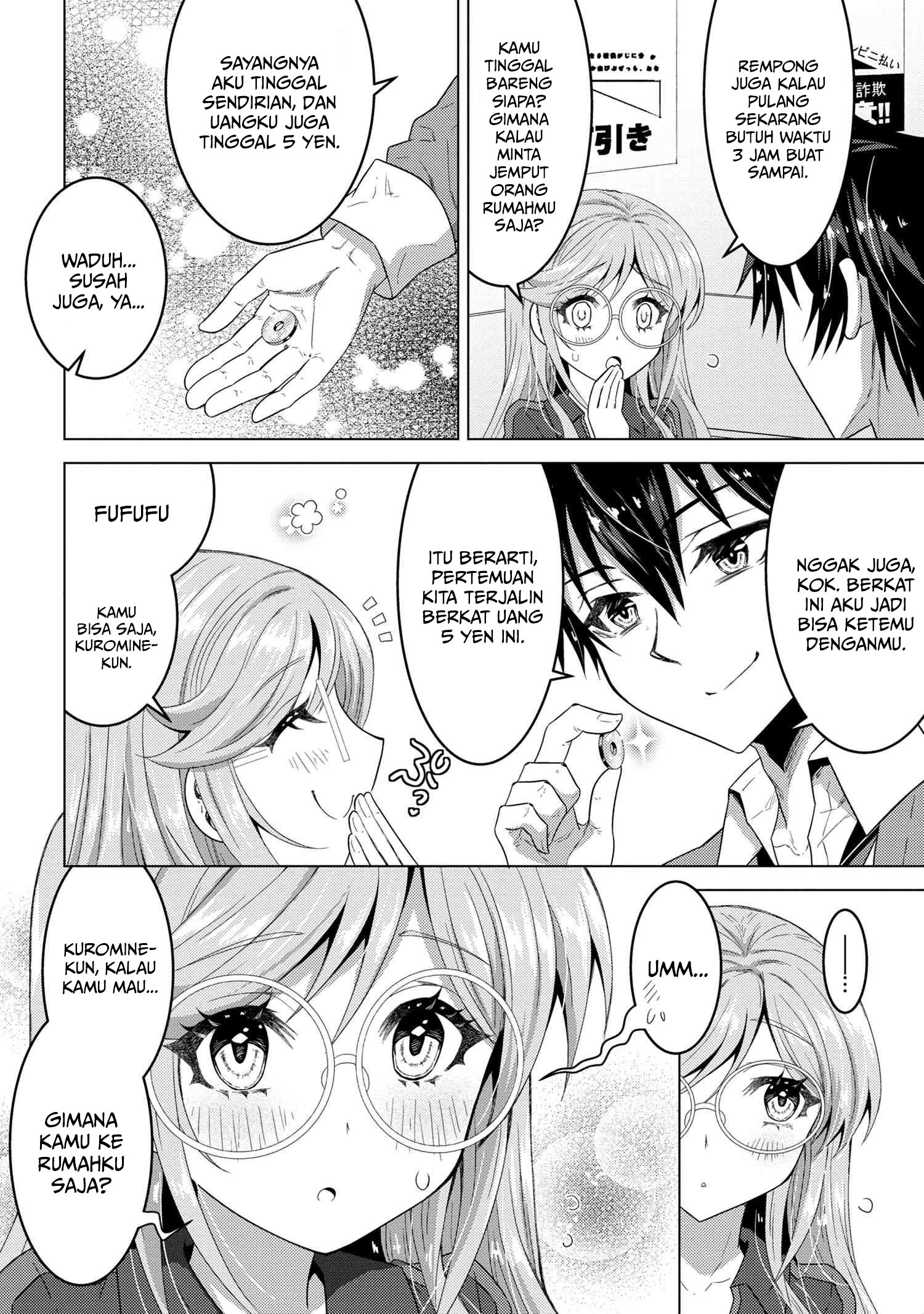 Konbini Goutou kara Tasuketa Jimi Tenin ga, Onaji Kurasu no Ubu de Kawaii Gyaru datta Chapter 1 Image 25