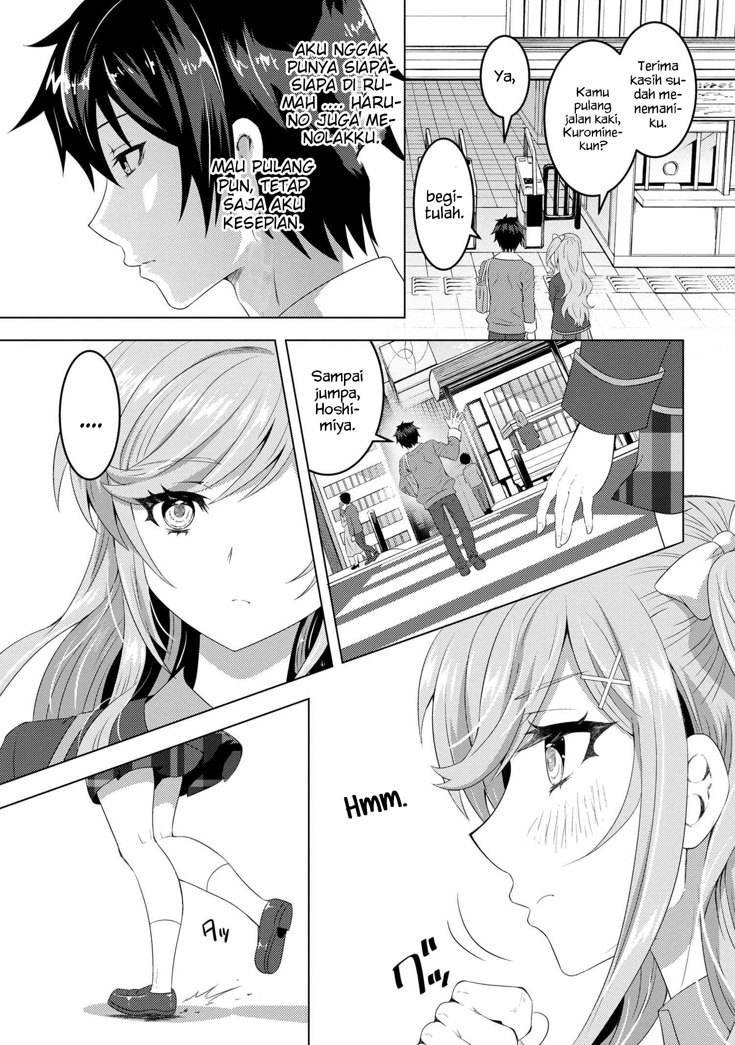 Konbini Goutou kara Tasuketa Jimi Tenin ga, Onaji Kurasu no Ubu de Kawaii Gyaru datta Chapter 2.1 Image 14