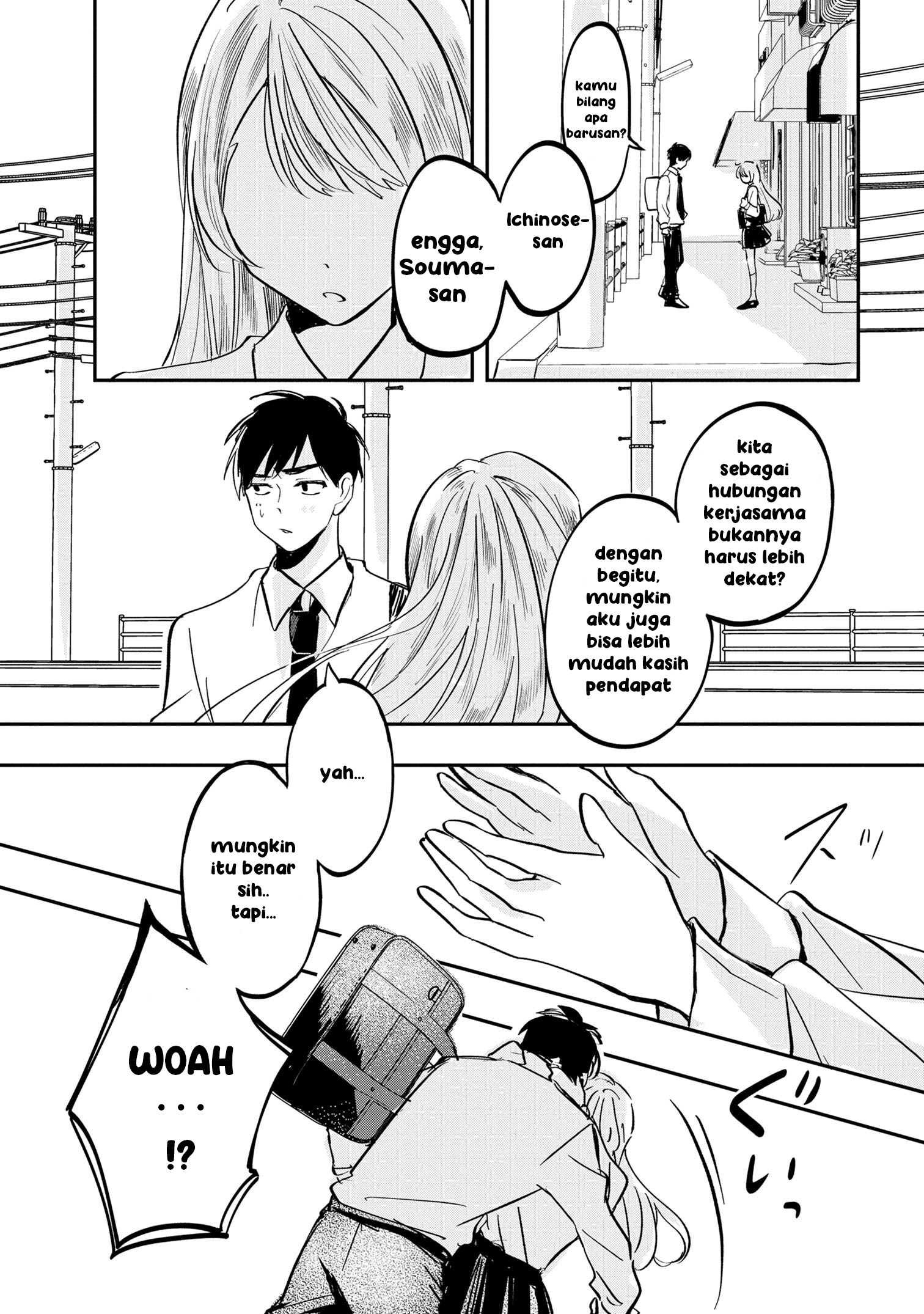 Aisare Tenshi na Classmate ga, Ore ni Dake Itazura ni Hohoemu Chapter 01 Image 41