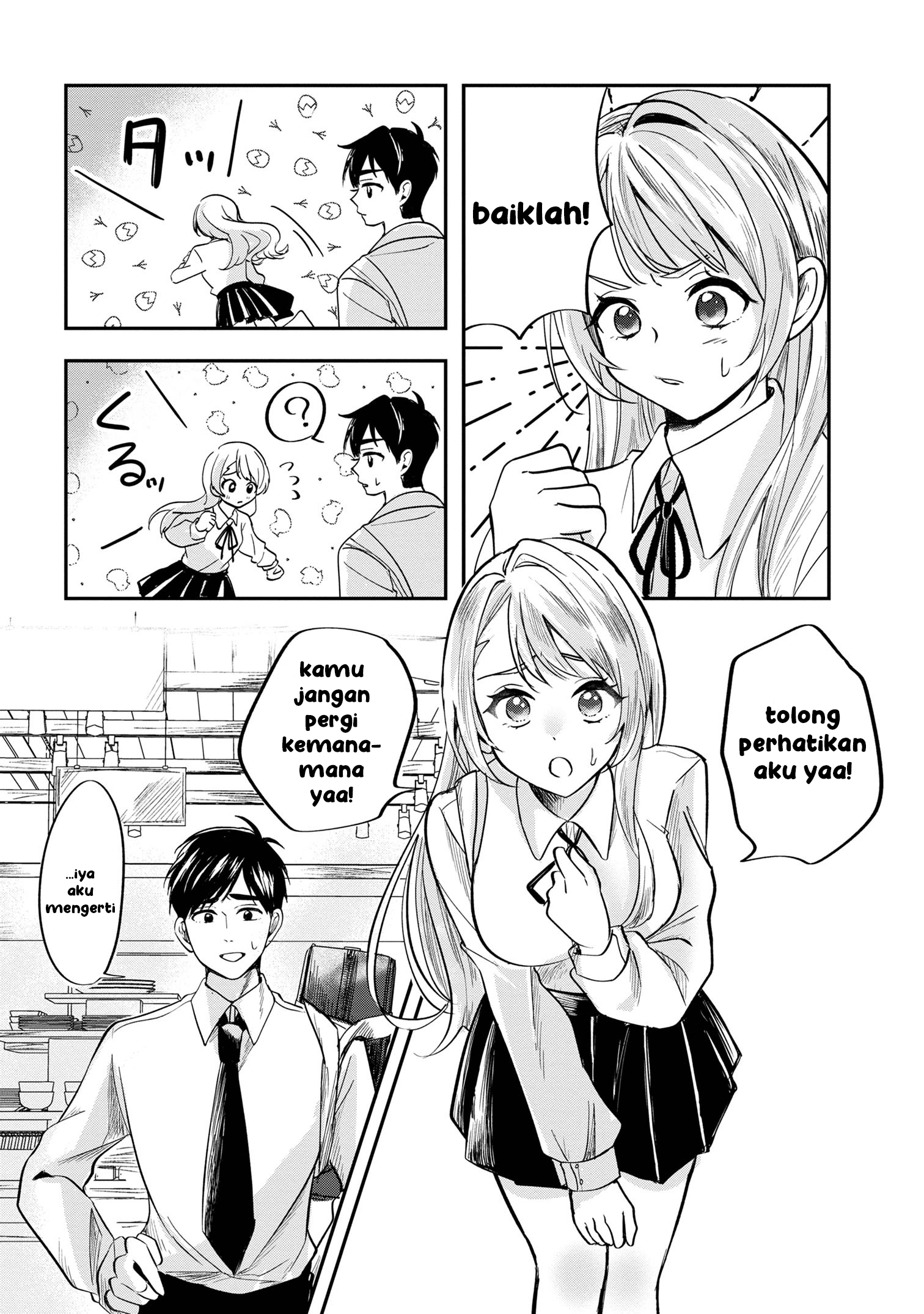 Aisare Tenshi na Classmate ga, Ore ni Dake Itazura ni Hohoemu Chapter 02 Image 13