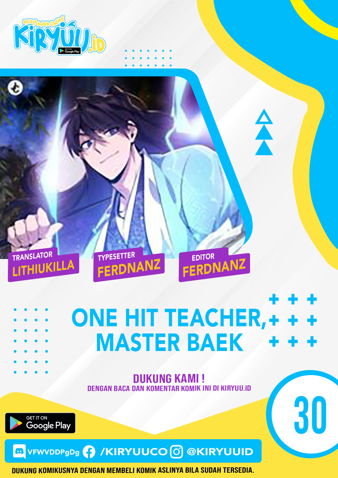 Number One Star Instructor Master Baek (One Hit Teacher, Master Baek) Chapter 30 Image 0